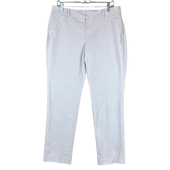 Banana Republic Womens Pants Tan Jackson Fit Chinos Straight Leg Stretch 12R - Picture 1 of 11